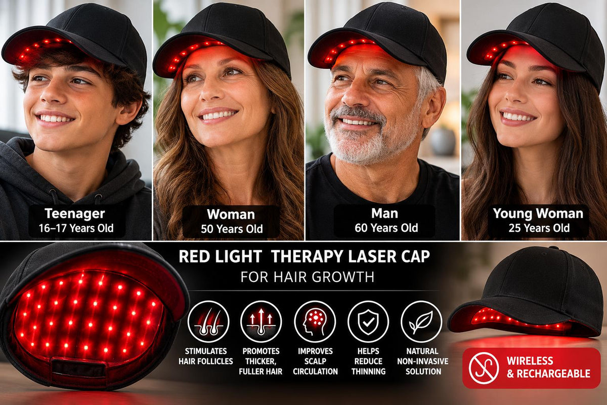 Red Light Laser Therapy Cap