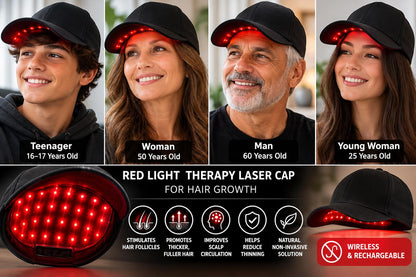Red Light Laser Therapy Cap