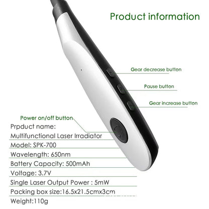 Wearable Red Light Therapy Ear & Nose Device